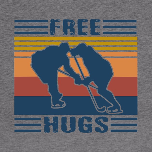 Free Hugs Vintage Retro by binnacleenta